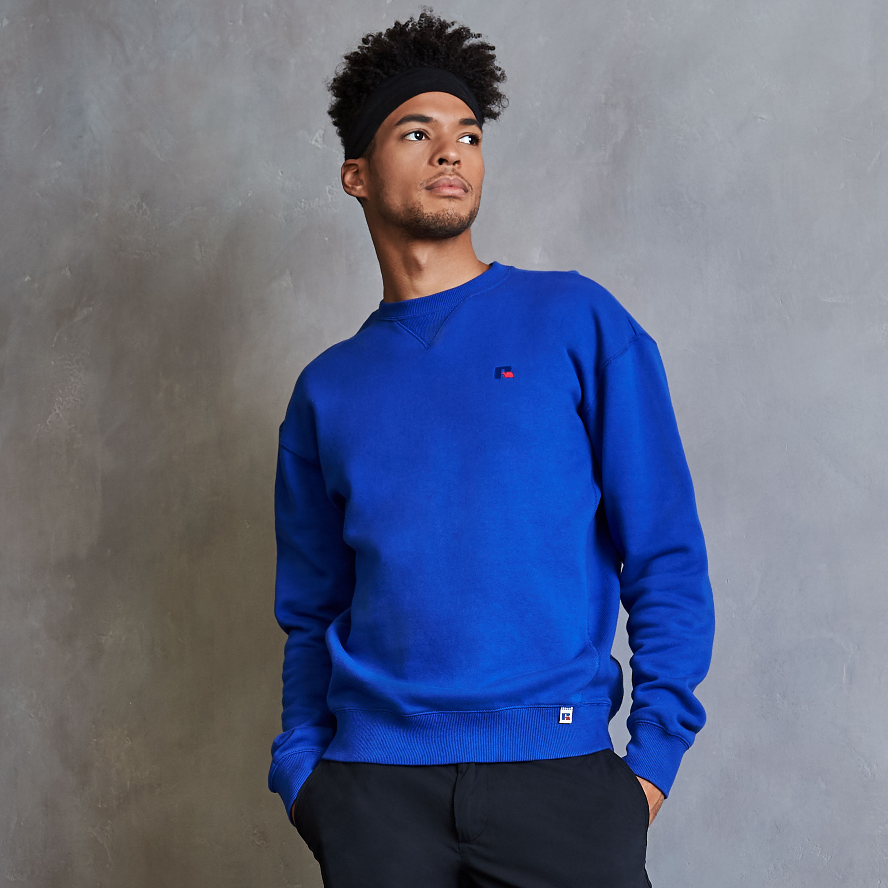 russell sweatpants modells