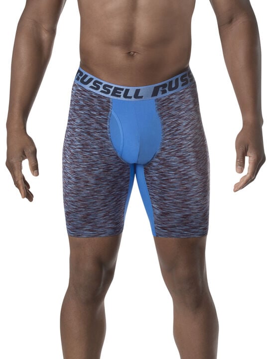 Men's Freshforce Odor Protection Long Leg Boxer Briefs (2 Pack)