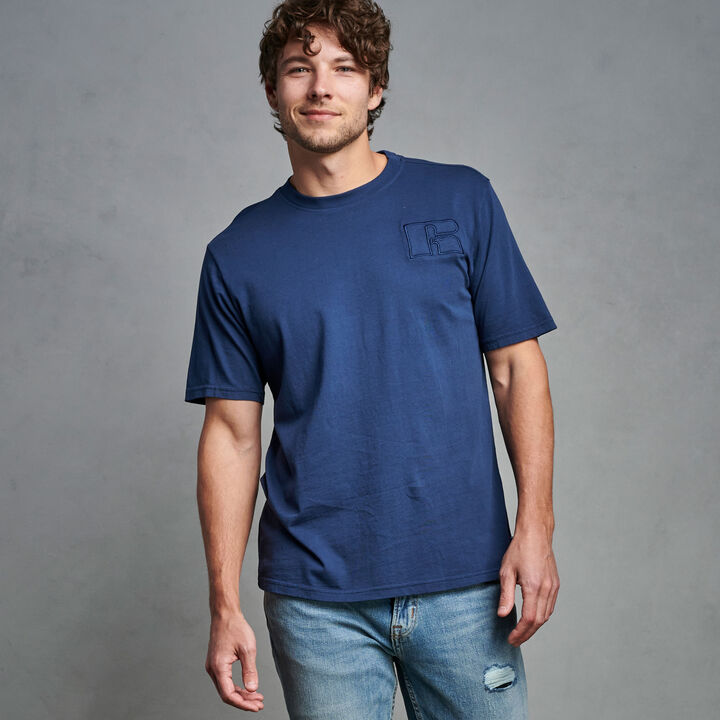 Men's Heritage Garment Dyed T-Shirt NAVY