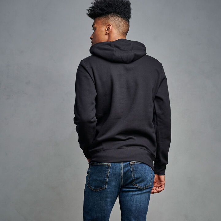 Men’s Cotton Rich 2.0 Premium Fleece Hoodie Black