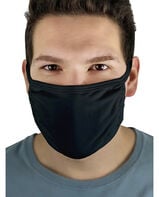 Reusable Cotton Face Mask Non-Medical, 5 Pack Black