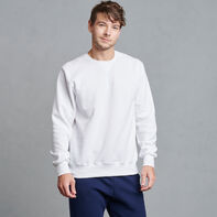 Men’s Cotton Rich 2.0 Premium Fleece Sweatshirt White