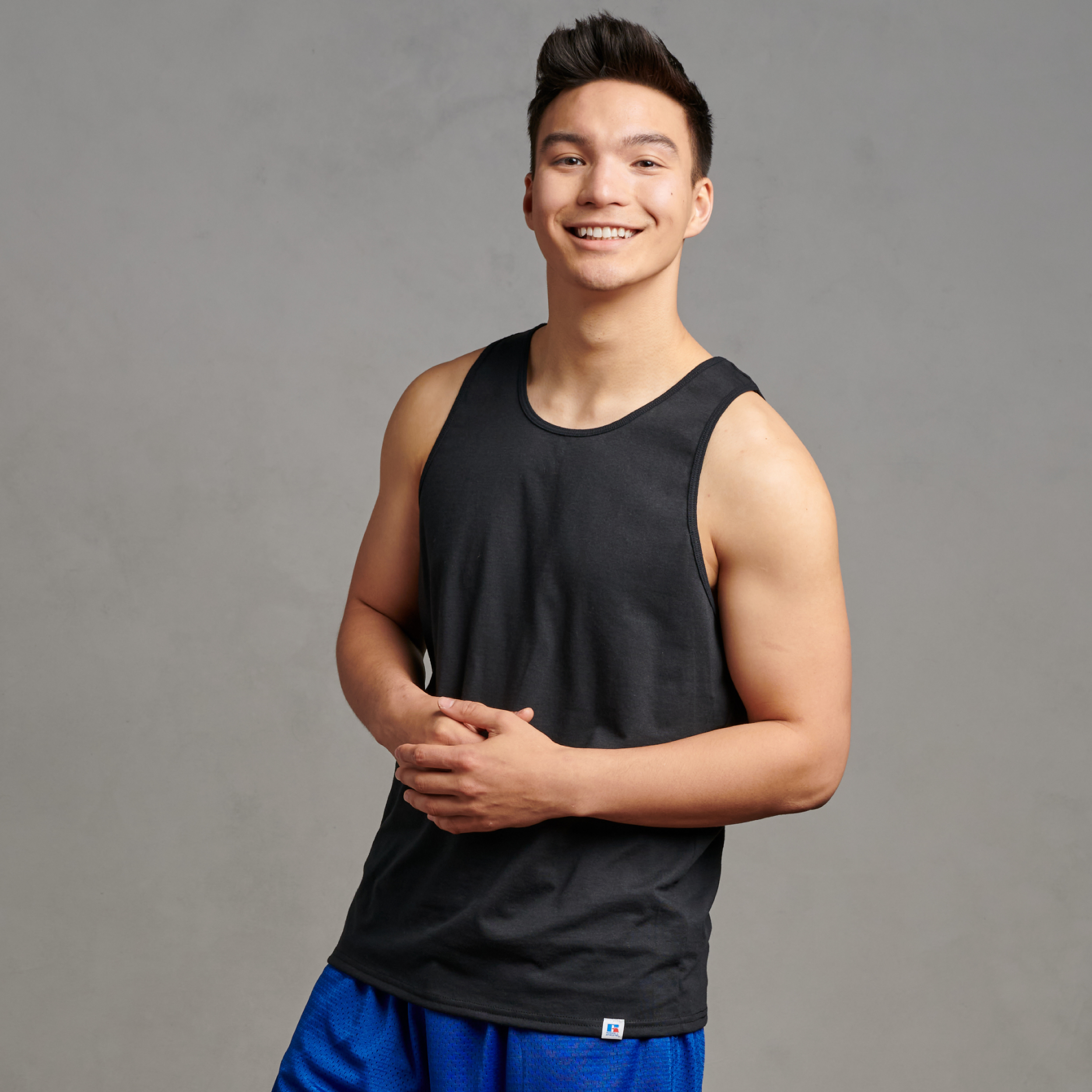 russell men's sleeveless shirts