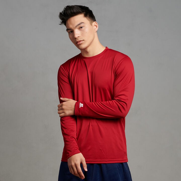 Russell Athletic Dri-Power Core Performance Long Sleeve Tee True Red / L