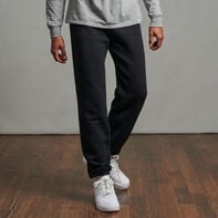 Men's Dri-Power® Closed Bottom Fleece Sweatpants (No Pockets) Black