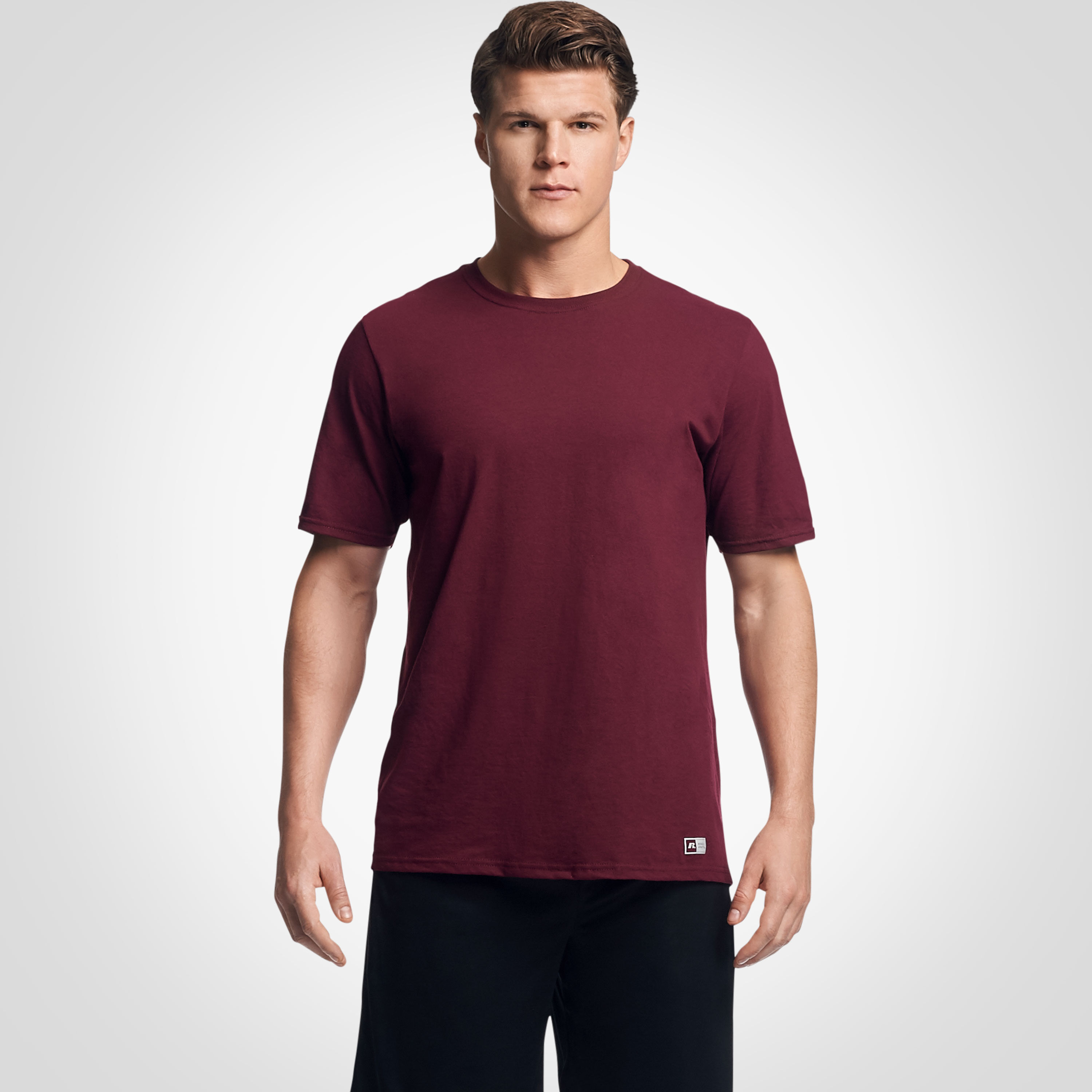 russell pro cotton tee shirts