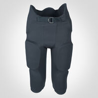 Youth Integrated 7-Piece-Pad Football Pants STEALTH
