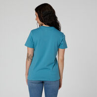 Women's Essential 1902 Graphic Tee MINERAL TEAL