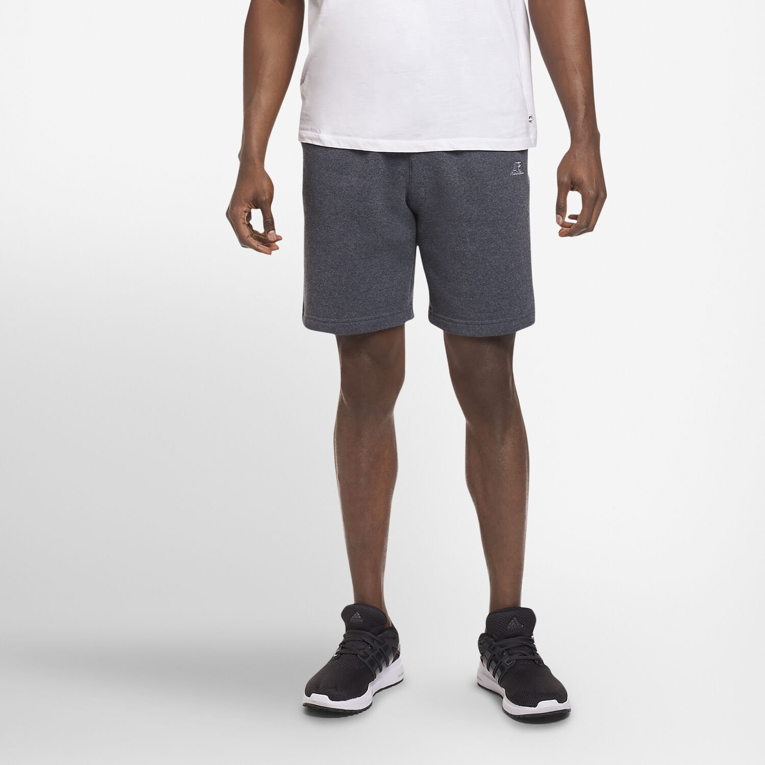 Men's Dri-Power® Fleece Shorts BLACK HEATHER