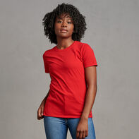 Women's Cotton Performance T-Shirt True Red