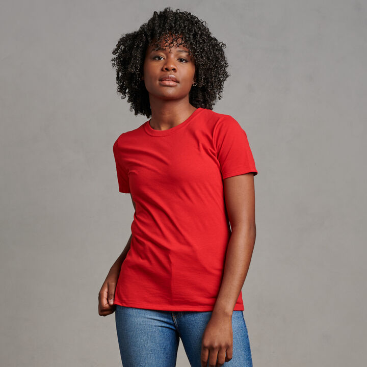 Women's Cotton Performance T-Shirt True Red