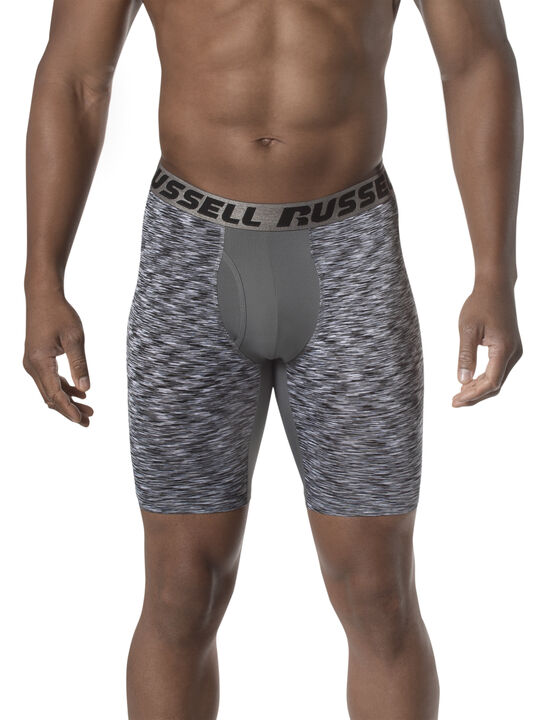 Men's Freshforce Odor Protection Long Leg Boxer Briefs (2 Pack)