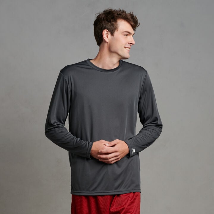 Men’s Dri-Power Core Performance Long Sleeve T-Shirt STEALTH