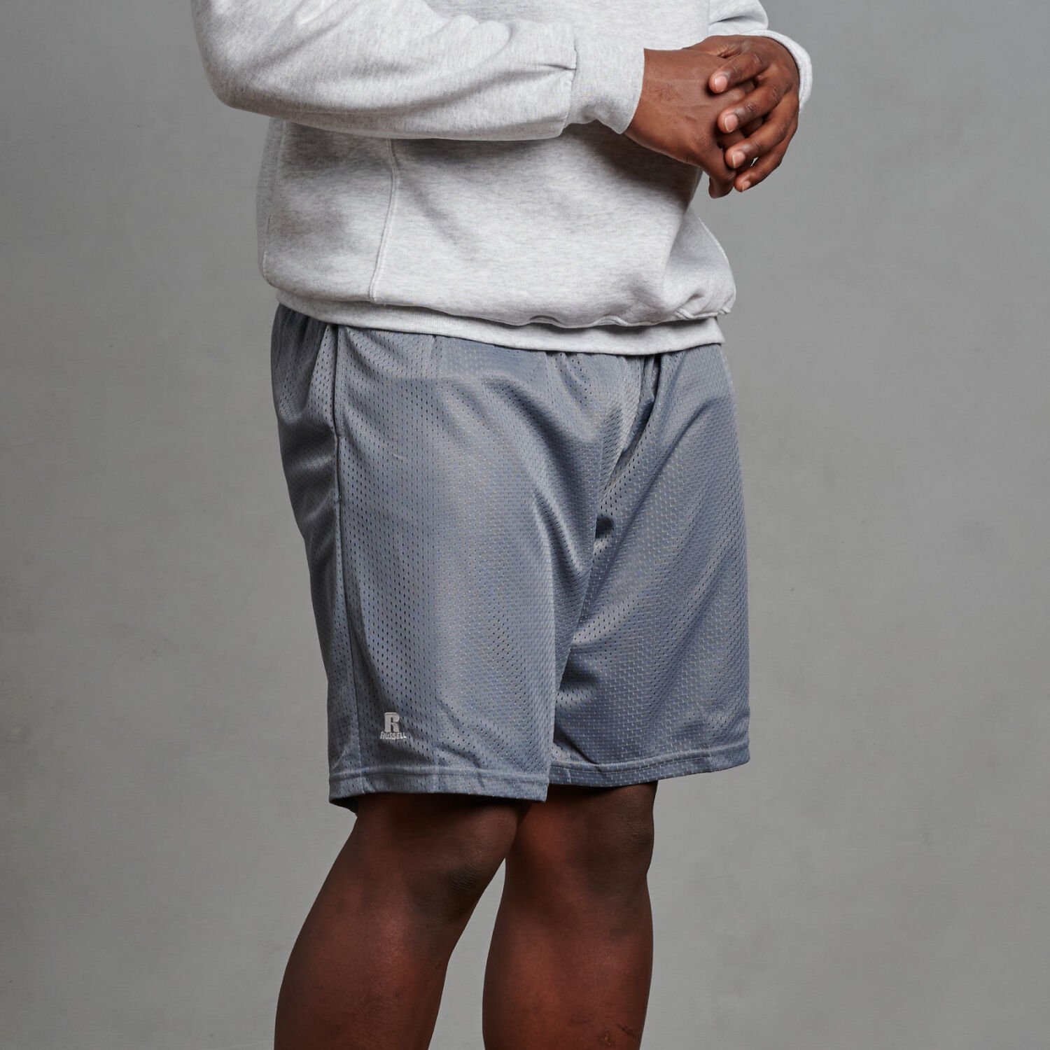 Men’s Dri-Power Mesh Shorts with Pockets STEEL