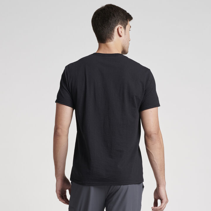 Men's Cotton Performance T-Shirt Black