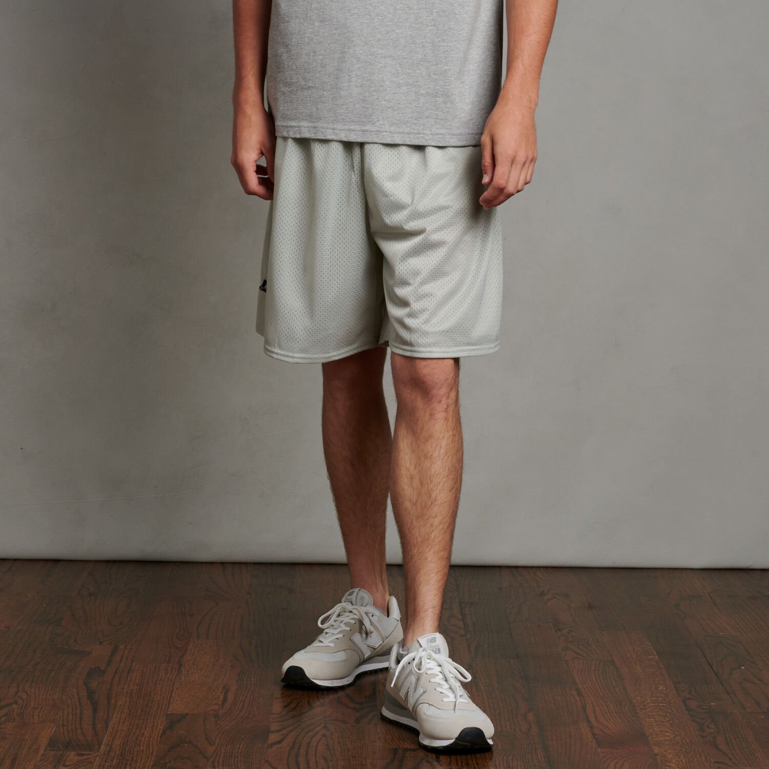 Men’s Dri-Power Mesh Shorts (No Pockets) GRIDIRON SILVER