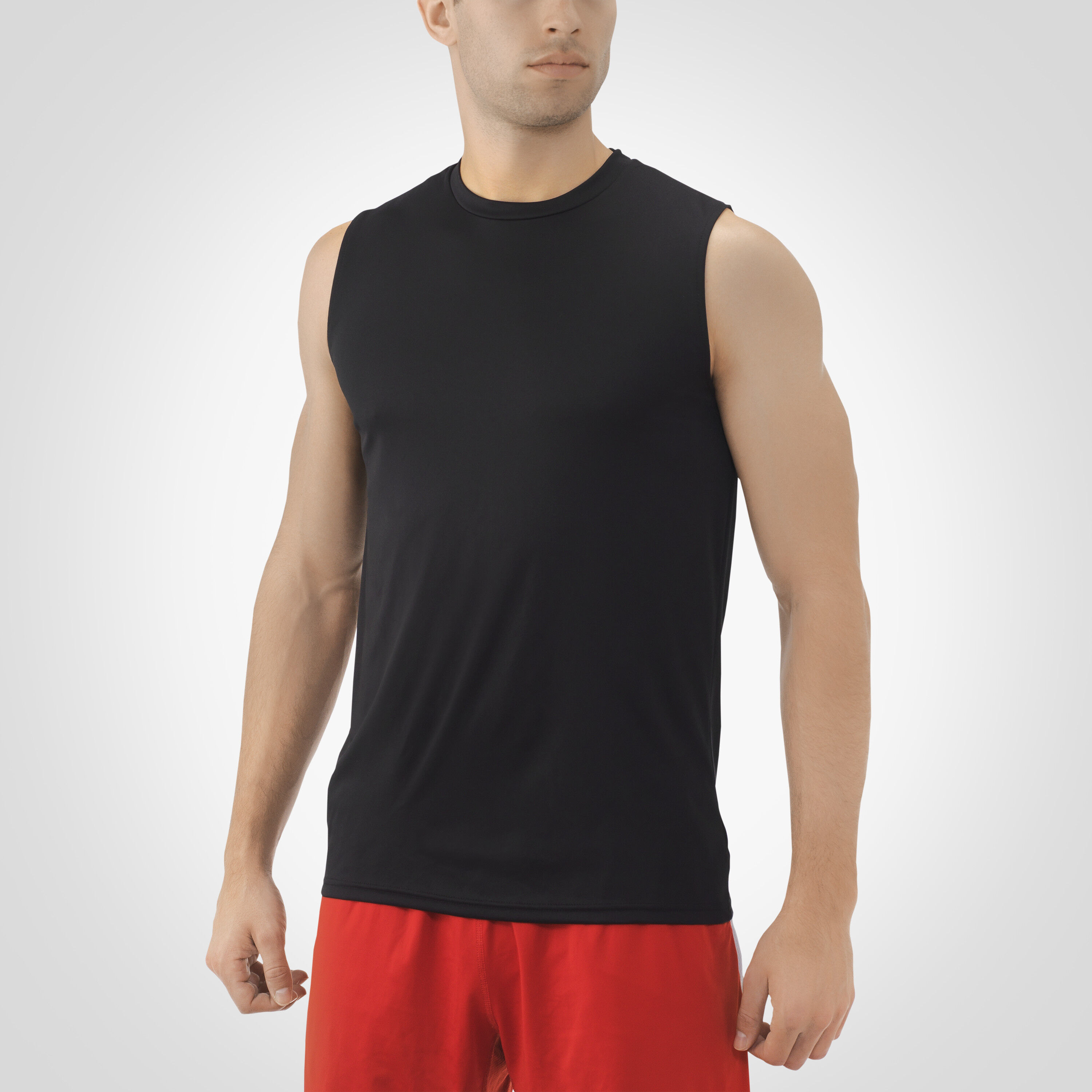 russell dri fit sleeveless shirts