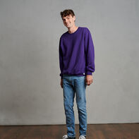 Men's Dri-Power® Fleece Crew Sweatshirt Purple