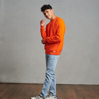 Men's Dri-Power® Fleece Crew Sweatshirt Burnt Orange