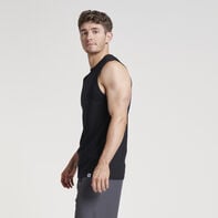 Men's Cotton Performance Muscle Black