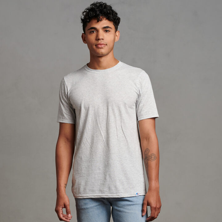 Men's Cotton Performance T-Shirt Ash