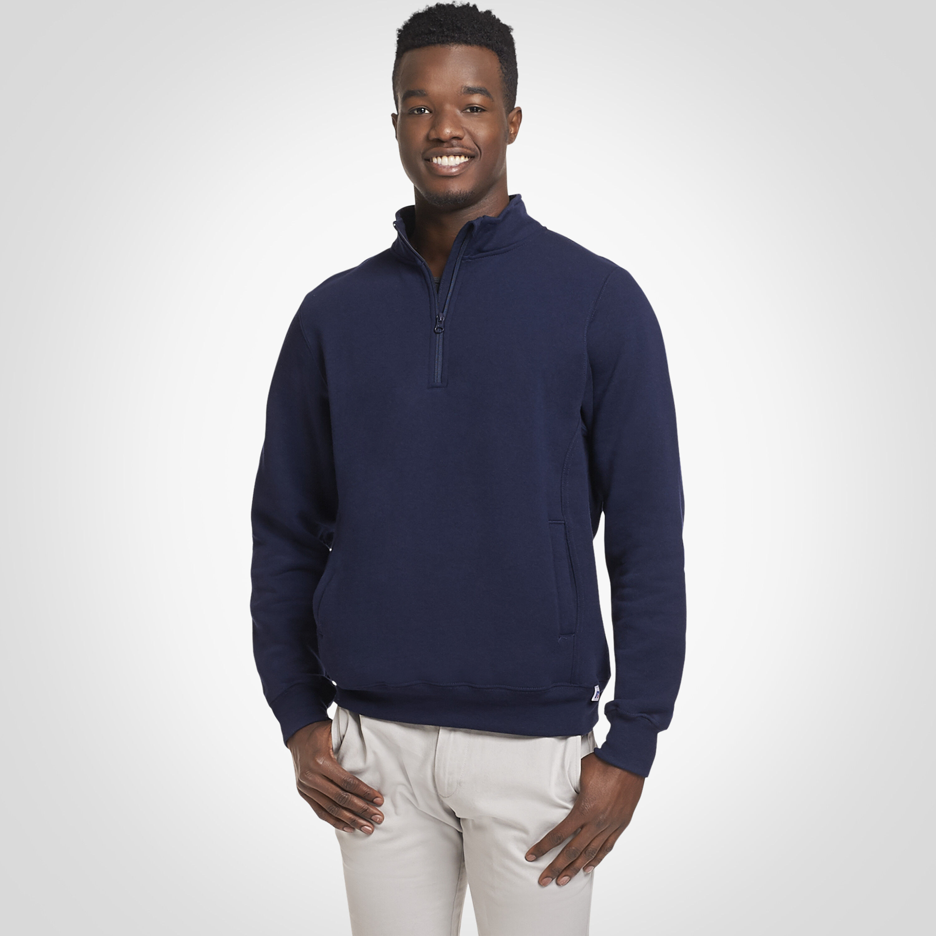 russell athletic quarter zip