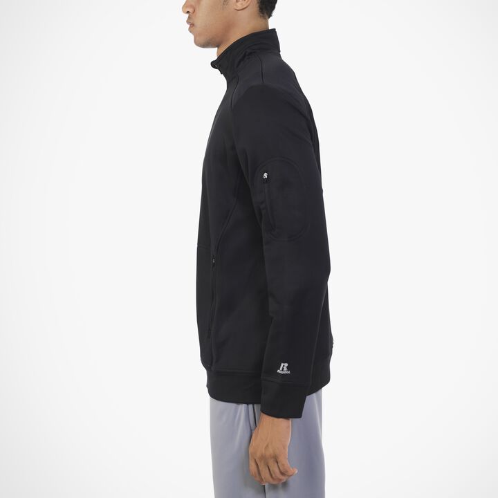 Men's Dri-Power® Tech Fleece 1/4 Zip Pullover BLACK