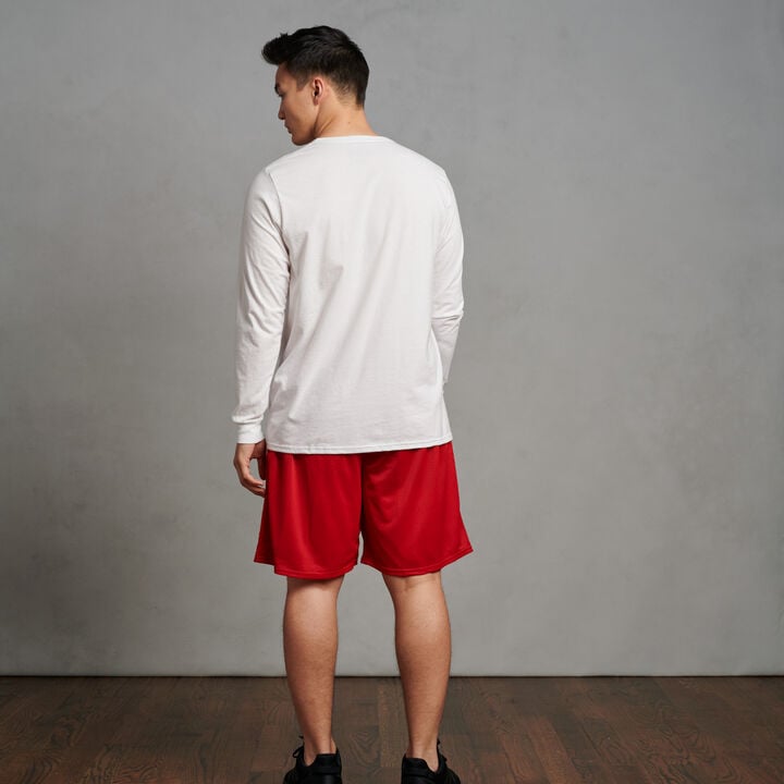 Men’s Dri-Power Mesh Shorts (No Pockets) TRUE RED