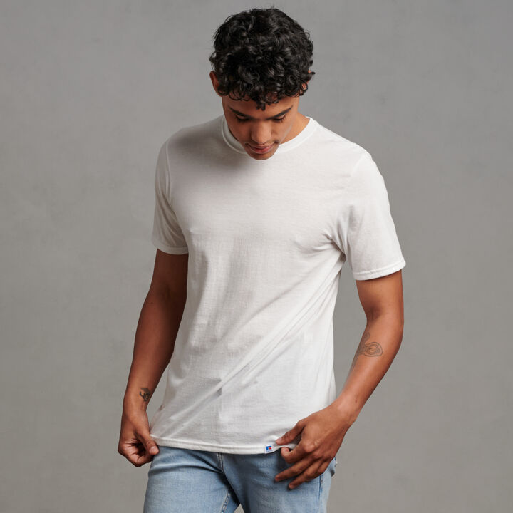 Men's Cotton Performance T-Shirt White
