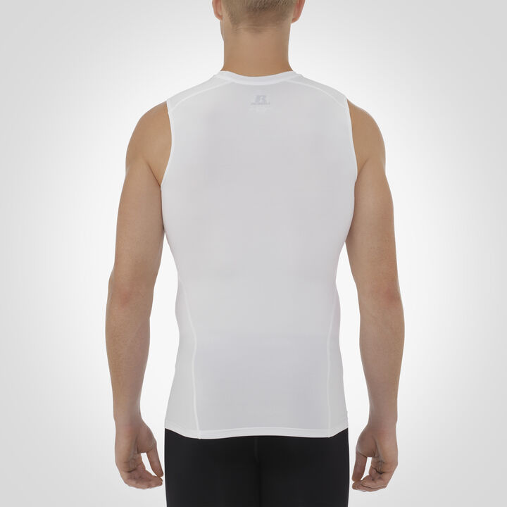 Men's Dri-Power® Muscle Compression Crew WHITE/ROCK