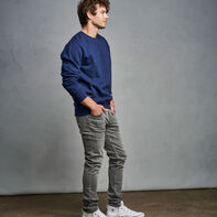 Men’s Cotton Rich 2.0 Premium Fleece Sweatshirt Navy