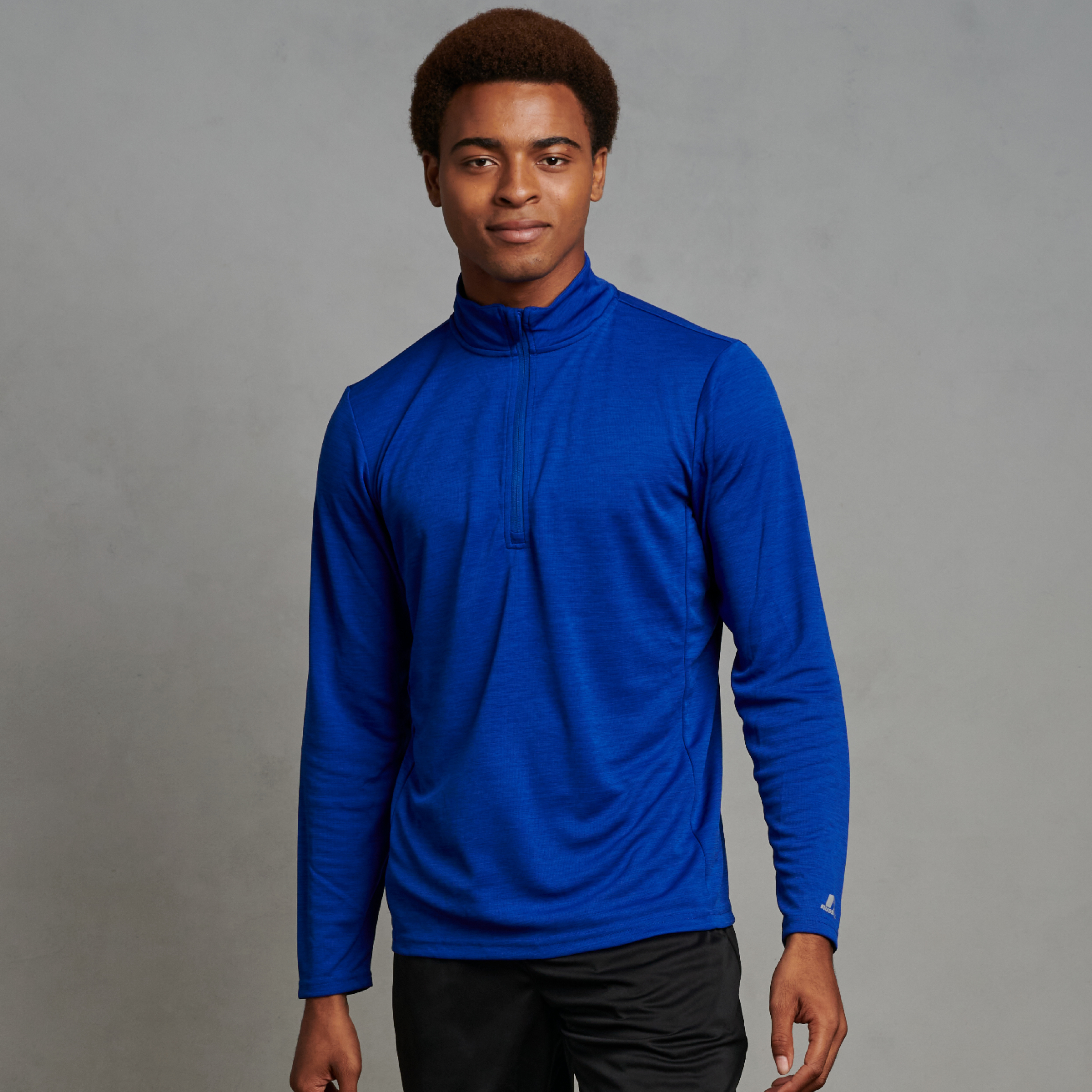 Russell men's quarter zip performance hoodie deals