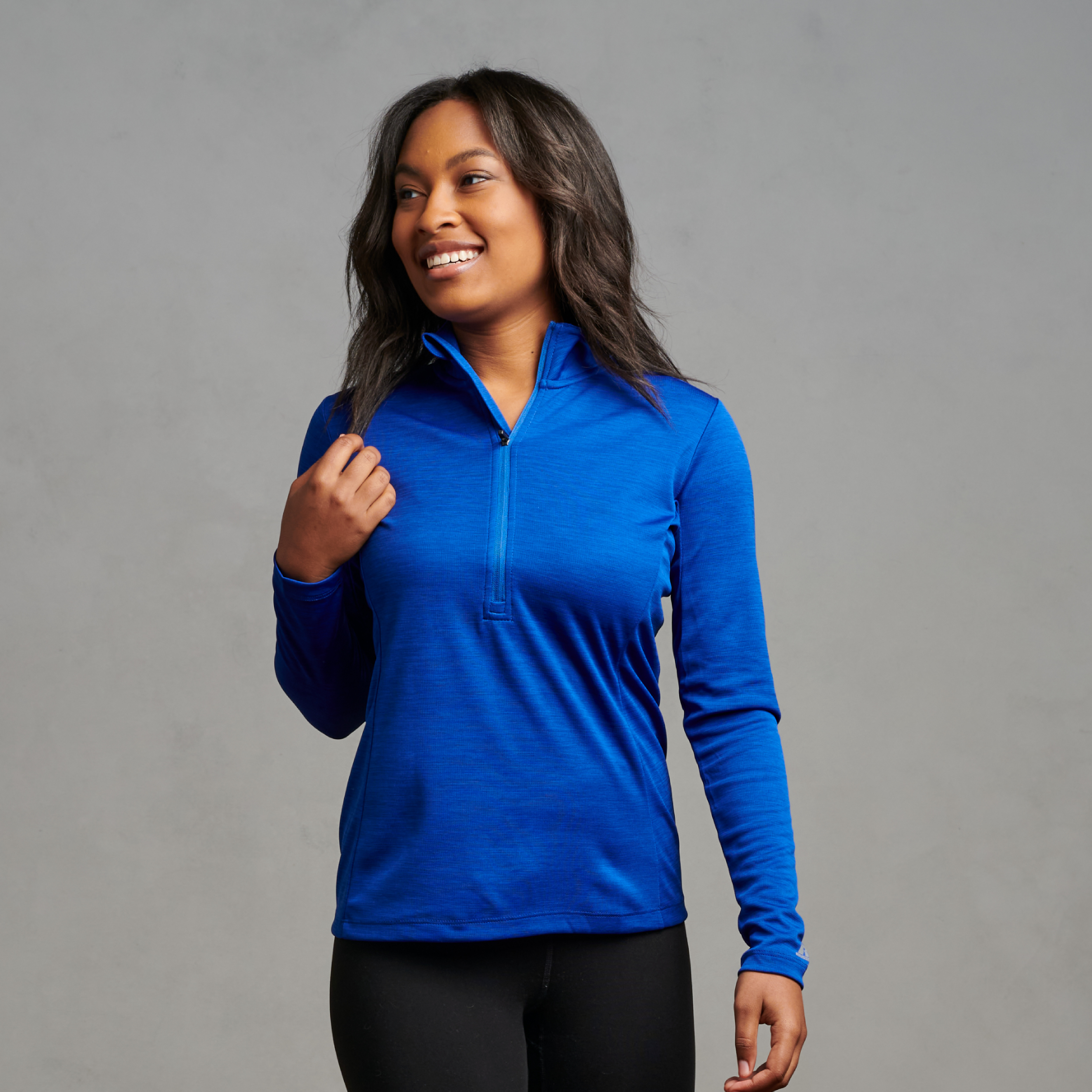 Quarter zip athletic pullover women's on sale