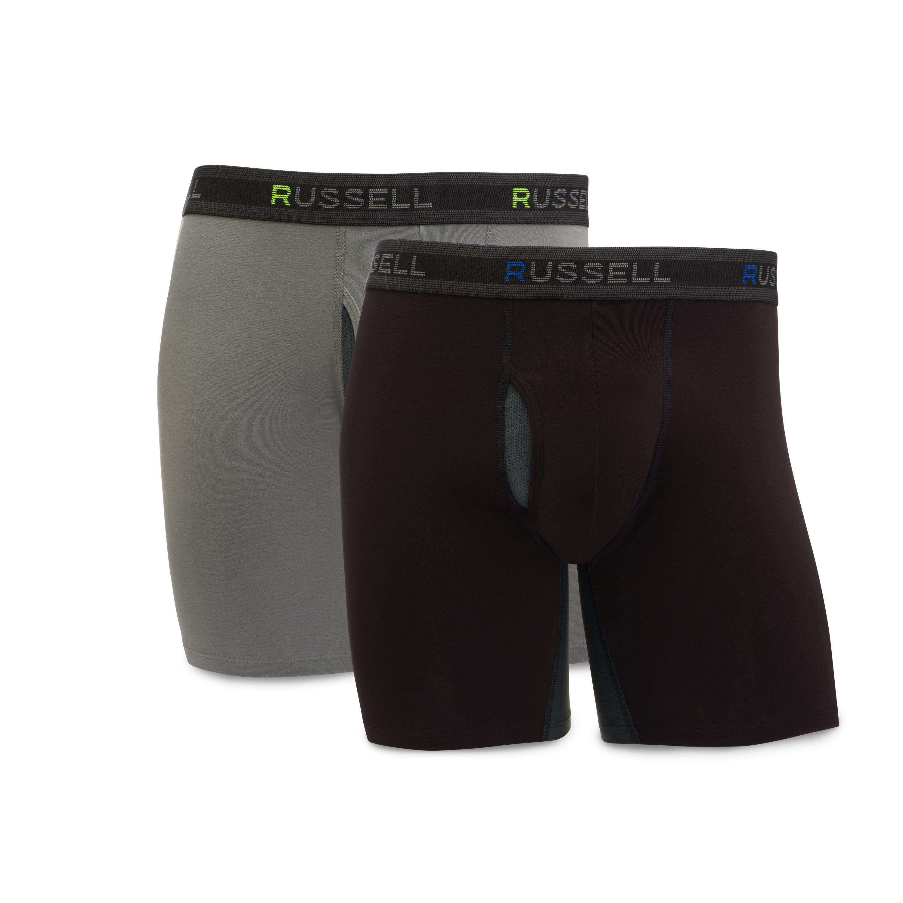 Men's Cotton Performance Boxer Briefs (2 Pack)